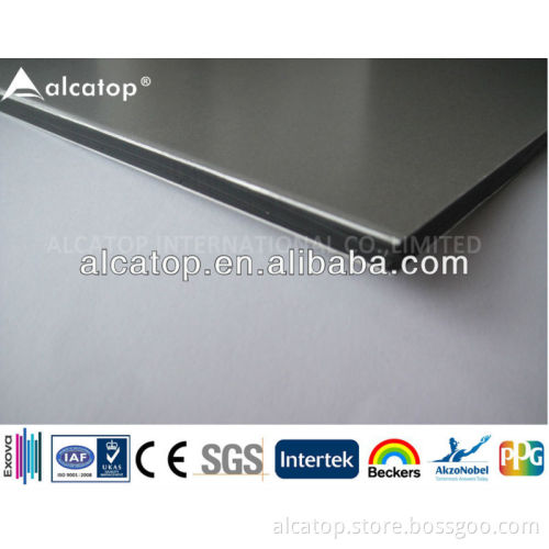 Interior Wall Decoration Material PE Painting Aluminum Composite Panel